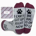 Huahui Dog Mom Socks for Women, Funny Dog Lover Gifts, 1 Pair by Deal US