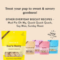 BestBy01/25 Bocce's Bakery Bac'N Nutty Dog Treats PB & Bacon Wheat-Free 5oz USA by Deal US