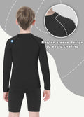 MIVEI Boys UPF 50+ Rash Guard Swim Shirt White Quick Dry Long/Short Sleeve Size by Deal US