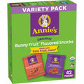 BestBy03/25 Annie's Organic Bunny Fruit Snacks Variety Pack 42 Count 29.4oz by Deal US