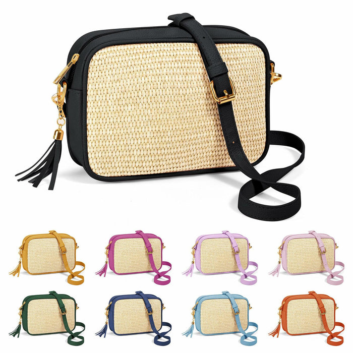 YOOLIFE Women's Small Crossbody Bag Black - Compact Stylish Handbag by Deal US