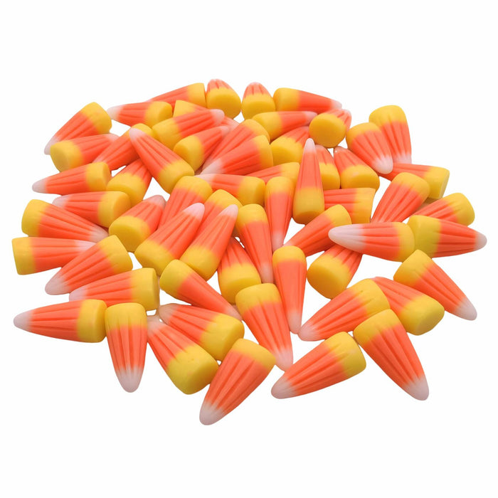 M2cbridge Halloween Resin Candy Corn Mini 3D with Eyepin 60pcs by Deal US