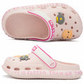 Azooken Kids Cute Clogs Slippers Pink Size 34 Lightweight Outdoor Shoes by Deal US