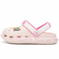 Azooken Kids Cute Clogs Slippers Pink Size 34 Lightweight Outdoor Shoes by Deal US