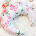 CARUILI Nursing Pillow Cover Pink Floral Ultra Soft Comfortable Only Case by Deal US