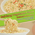 BestBy02/25 BaiXiang Vegetable Flavor Ramen Noodles Vegetarian Pack of 5 by Deal US