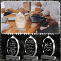 MotiMind 6 Pc Acrylic Thank You Plaques Christmas Employee Gifts Bulk by Deal US