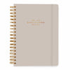Kokonote Misty Gray A5 Academic Planner 2024-2025 Weekly 12 Months