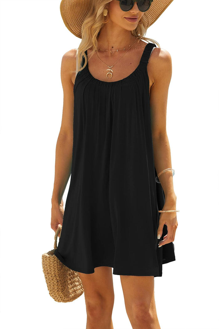 Jar of Love Women's Black Bathing Suit Cover Up Casual Beach Dress Size S by Deal US
