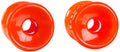 Neater Pets Rolly Cannoli 2 Pack Orange & Clear - 1 Bumpy & 1 Solid by Deal US