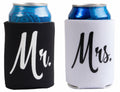 Ann Arbor T-shirt Co. Matching Mr. & Mrs. Baseball Caps Set with Beer Holder by Deal US