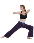NEWCOSPLAY Women's Comfy Pajama Pants Casual Drawstring Wide Leg Size M by Deal US