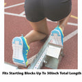 AYIXITIELU Waterproof 31.5in Starting Blocks Storage Bag, Heavy-Duty, Black by Deal US