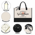 PKW Grandma Gift Tote Bag - Birthday Xmas Mother's Day Gift - From Grandchildren by Deal US