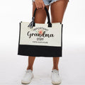 PKW Grandma Gift Tote Bag - Birthday Xmas Mother's Day Gift - From Grandchildren by Deal US