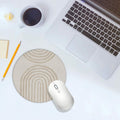 Knibeo Rainbow Mouse Pad 7.9x7.9in Round Waterproof Special Education Gift by Deal US