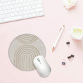 Knibeo Rainbow Mouse Pad 7.9x7.9in Round Waterproof Special Education Gift by Deal US