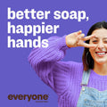 Everyone Liquid Hand Soap Lavender Coconut Plant-Based Cleanser 12.75oz New by Deal US