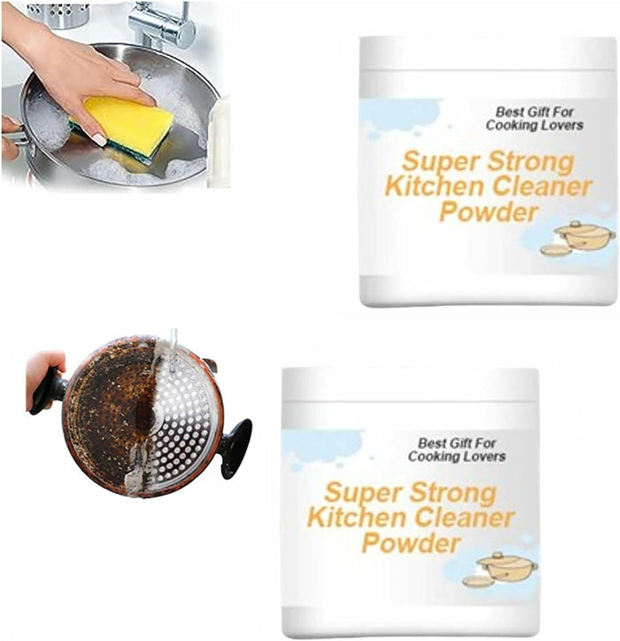 FIONEL 2024 Super Strong Kitchen Cleaner Powder - Heavy Duty by Deal US