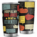 AGOT 20oz Tumbler Funny Jokes Gift for Dad Stainless Steel Father's Day by Deal US