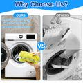 Generic Laundry Bag Yellow 1PCS Zipper Mesh Bag for Washing Machine by Deal US