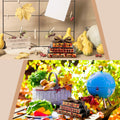 Ferraycle Fall Tiered Tray Decor Mini Books Pumpkin Wood Sign Farmhouse by Deal US