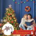 Hollowfly 4" Glitter Mini Star Christmas Tree Topper Rose Gold Pearl by Deal US
