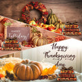 Ferraycle Fall Tiered Tray Decor Mini Books Pumpkin Wood Sign Farmhouse by Deal US