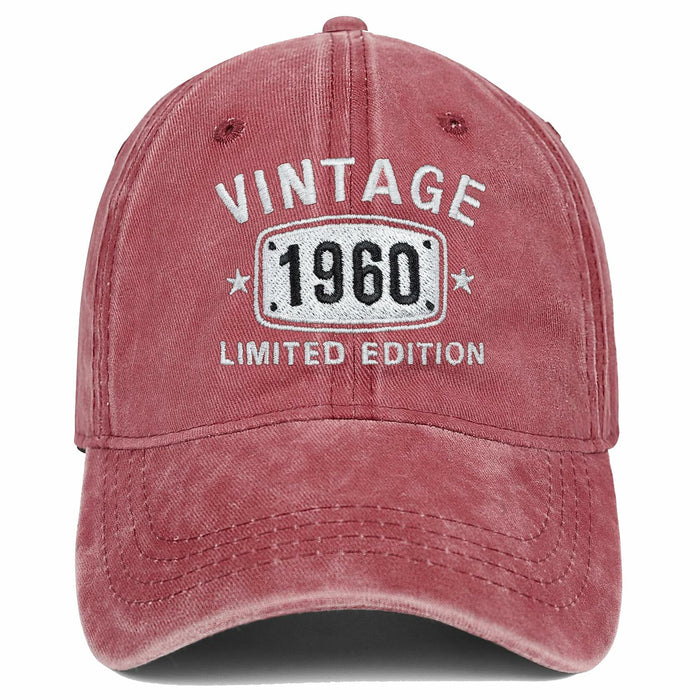 66th Birthday Vintage 1959 Embroidered Baseball Cap - Unisex Hat New by Deal US