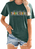 ELDPS Women's Thanksgiving Shirt Casual Fall Top Thankful Tee - Medium by Deal US