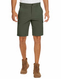 PULI Men's Cargo Shorts Army Green Classic Fit Stretch Size 34 by Deal US