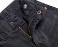 Bienzoe Boys Adjustable Waist Black Ripped Slim Denim Jeans Size 6 by Deal US