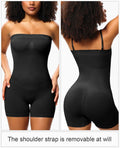 LeapBeast Strapless Shapewear Bodysuit Black L Tummy Control Bra by Deal US