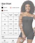 LeapBeast Strapless Shapewear Bodysuit Black L Tummy Control Bra by Deal US