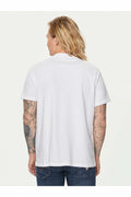 GUESS Men's Eco Crew Neck Abstract Graphic Tee Jet Black Size L by Deal US