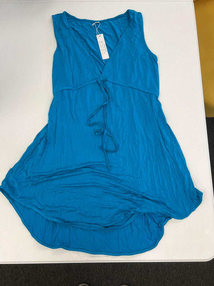 Jar of Love Light Blue Sun Dress Sarong Coverup Size XL by Deal US