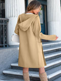 ANRABESS Oversized Knit Hoodie Cardigan Sweater Coatigan Women Size S by Deal US