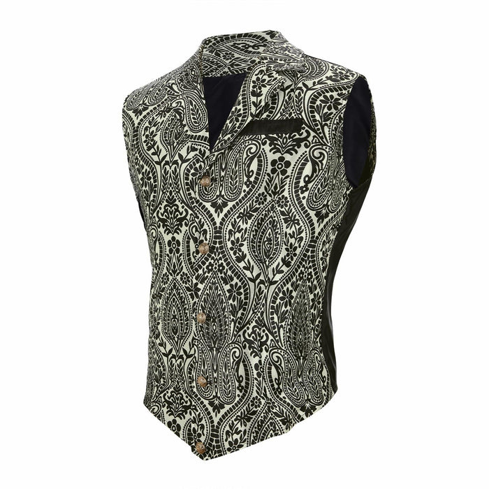 Century Star Men's Gold Vest Steampunk Pirate Western Formal XXL by Deal US