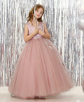 JISISANG White Satin Tulle Bow-Knot Flower Girl Dress Size 04 by Deal US