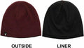 DOANNOTIUM Winter Beanie Skull Cap Warm Knit Lined Toboggan Hat 7-Wine Red by Deal US