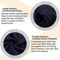 ALWAYSONE Kids Soft Fleece Hoodie Navy Boys Girls 3-12 Years Size S by Deal US