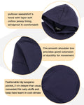 ALWAYSONE Kids Soft Fleece Hoodie Navy Boys Girls 3-12 Years Size S by Deal US