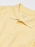 The Children's Place Long Sleeve Polo Shirt Yellow 6-9 Months New by Deal US