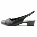[Like New] Trotters Womens Dea Black Extra Narrow Slingback Heels Size 7 by Deal US