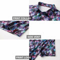 Motley Leaf Men's Dry Fit Golf Polo Shirt Moisture Wicking Size XL by Deal US