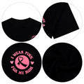 FASHGL I Wear Pink for My Mom T-Shirt Women Breast Cancer Awareness Light Pink S by Deal US