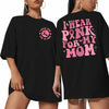 FASHGL I Wear Pink for My Mom T-Shirt Women Breast Cancer Awareness Light Pink S
