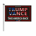 Trump Vance 2024 Flag 3x5 FT Black Banner Brass Grommets Indoor Outdoor by Deal US