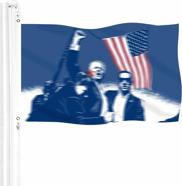 Fight Flag 3x5 Ft Double Sided 3-Ply Ultra-Thick Outdoor Indoor Flag by Deal US