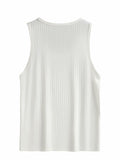 COZYEASE Men's Rib Knit Sleeveless Tank Top Green Small Casual Bodycon by Deal US